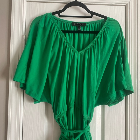 Eloquii knit maxi dress BNWOT - Picture 3 of 8